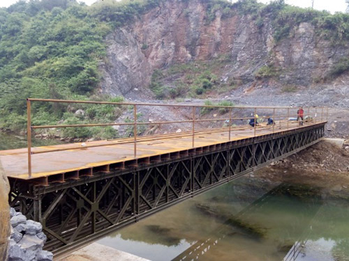 貴州三江33米鋼便橋 貴州三江33米鋼便橋